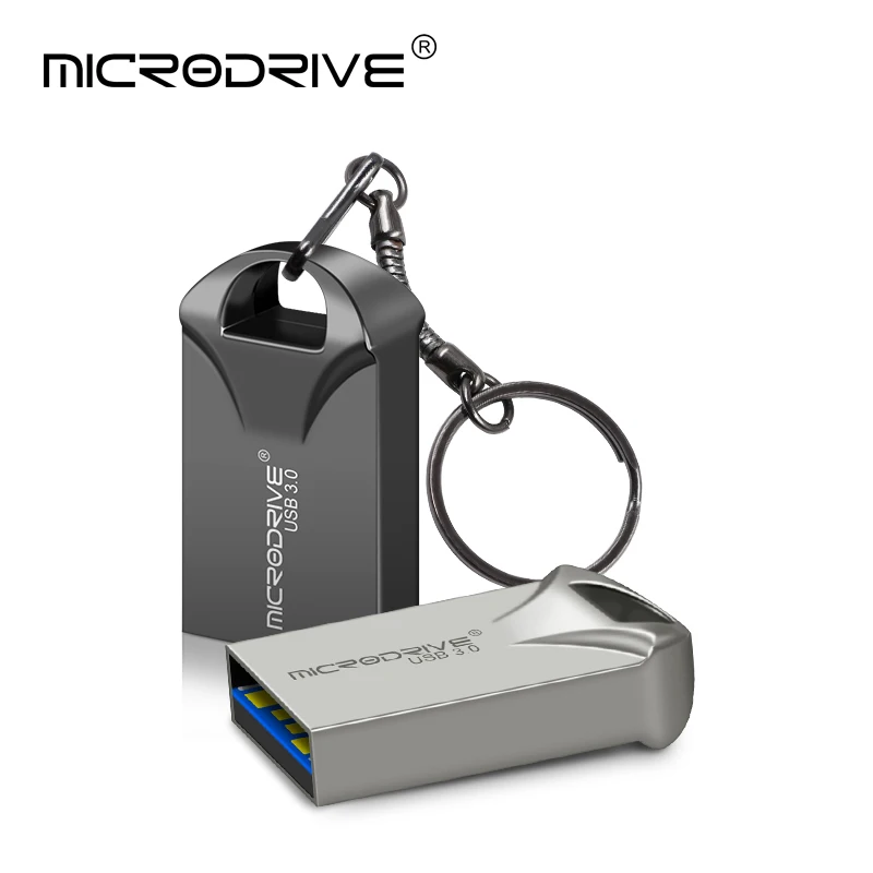 Waterproof Super Mini usb flash drive pen Drive 32GB metal usb 3.0 flash stick pendrive 64GB for cle 128 gb usb flash drive flash drive