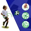 Youth Football Self Trainer Kick Net Pocket Professional Outdoor Sport Nylon Net Basketball Bag Solid Mesh Soccer Ball Carry Bag 4