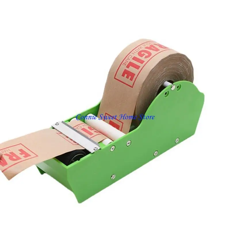 LXAF Water Activated Gummierte Kraftpapierklebebandverpackung Green Kraft Paper Tape Cutter für Versandkarton – Detail 7