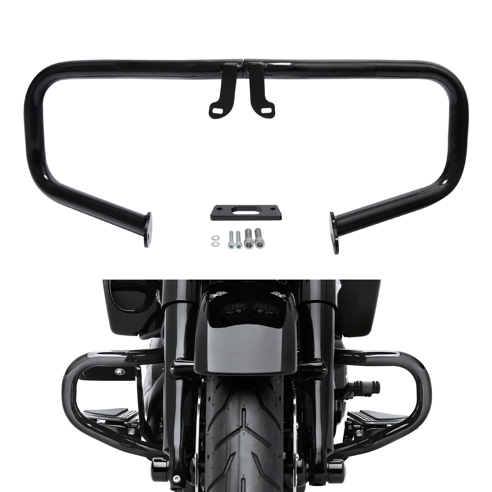 Road Glide Chopped Engine Guard Clearance Store