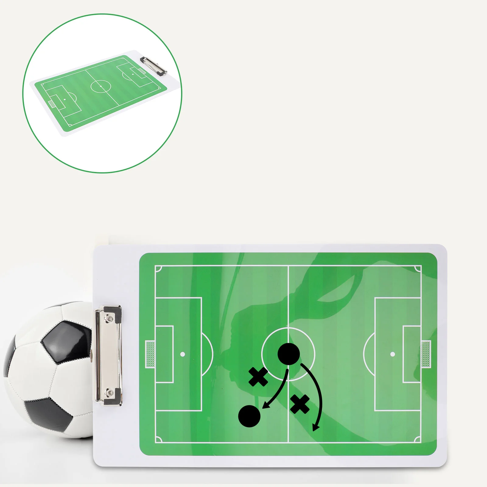 

Football Board Magnetic Writing Soccer Items Things White Dry Erase for Coaching Indoor