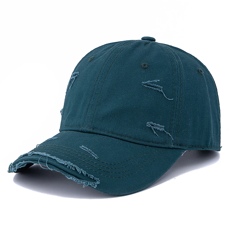 Heißer Verkauf Gewaschene Baumwolle Retro Distressed stil Kappe Hohe Qualität Baseball Kappe Frauen Dopamin Kappe Outdoor Hüte – Detail 16