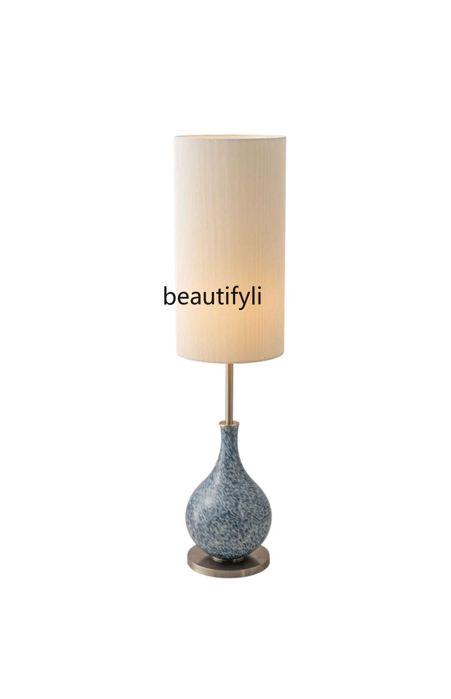 

Italian Creative Handmade Glass Sofa Edge Floor Lamp Simple Bedroom Study Room Decoration Table Lamp