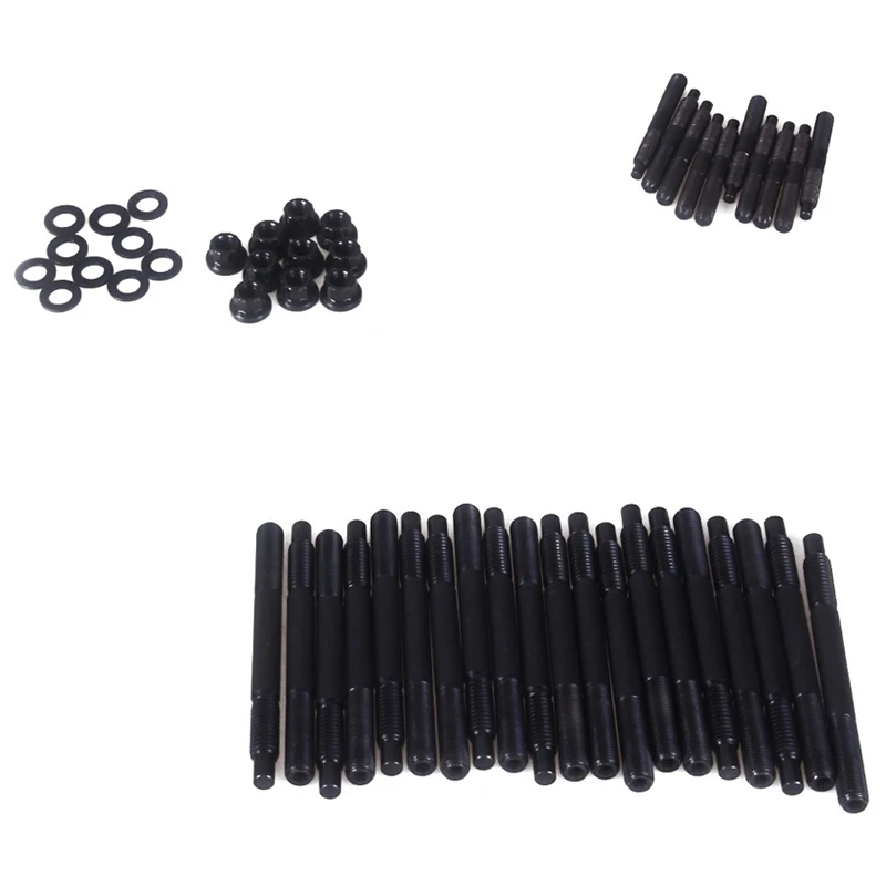 For Chevy Ls1 Ls3 2004-2019 12-Point Cylinder Head Stud Kit 5.3L 5.7L 6.0L 33449