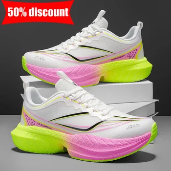 Mens Sports Shoes New Mesh Breathable Cushioned Non Slip Daily Casual Walking Shoes Comfortable Jogging Rebound Sneakers Man 1