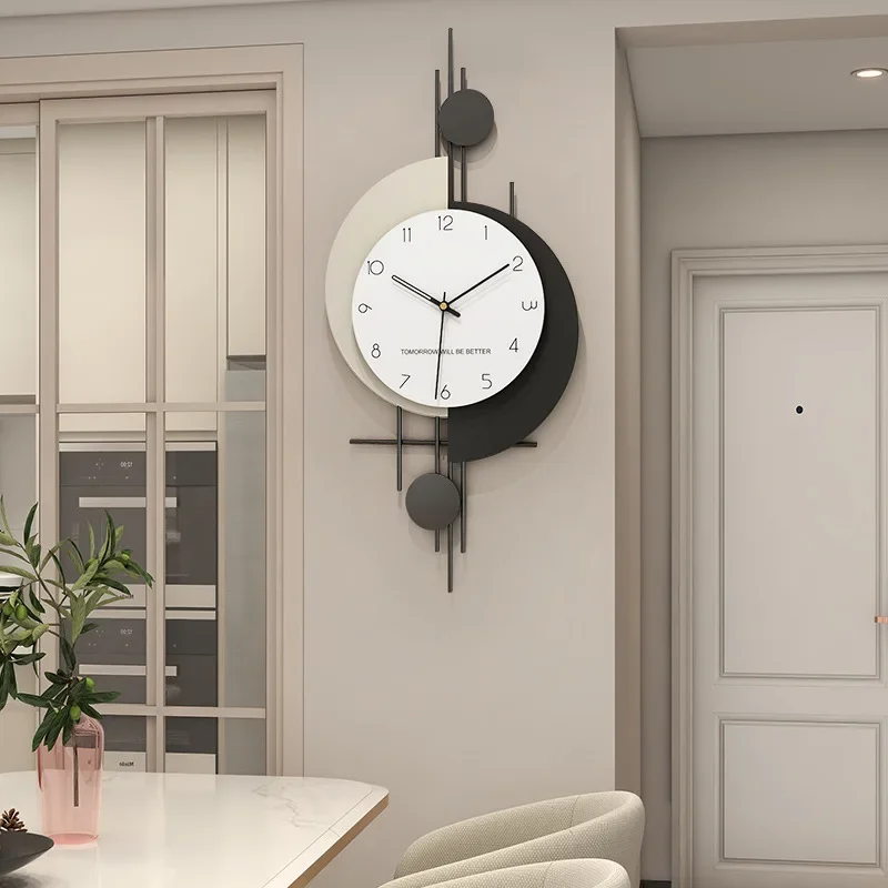 

Metallic New arrival Modern Luxury Wall Clock for home Decoration Wall Watch clock