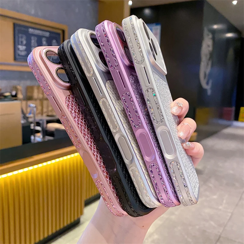 Luxury Glitter Bling Fashion Shockproof Hard Protection Phone Case