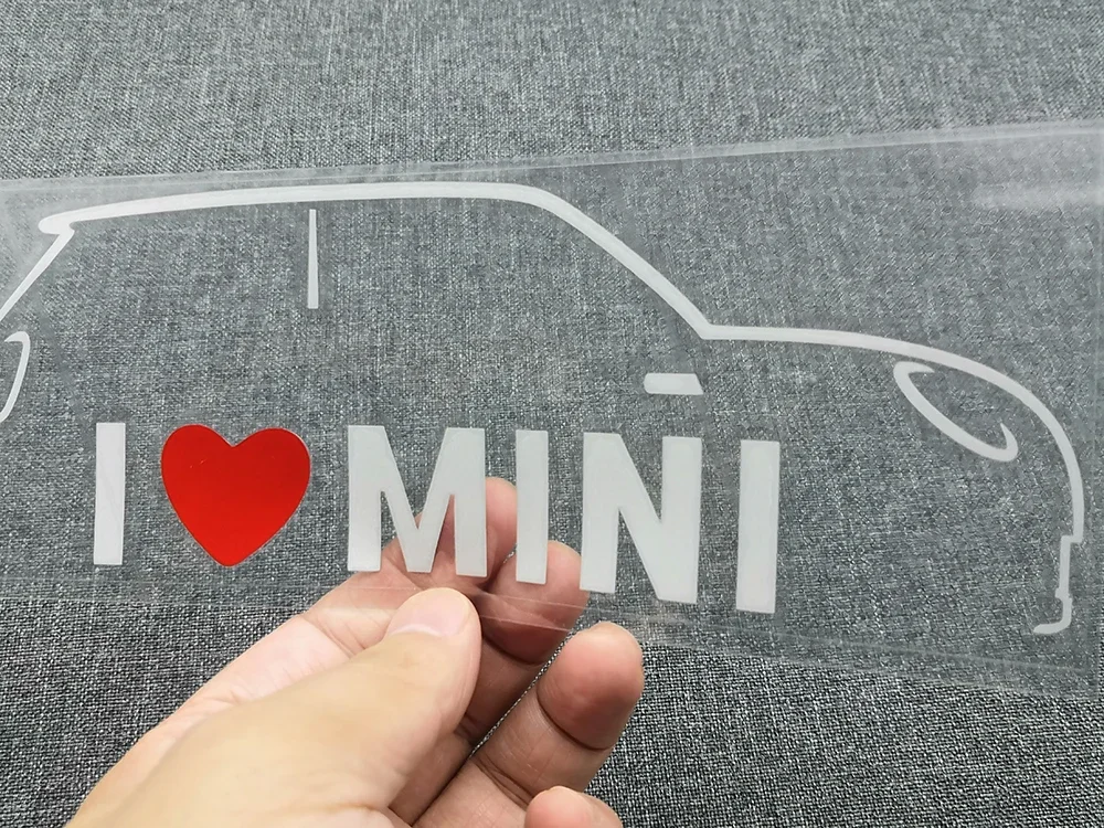 I Love Mini Cooper One S Countryman JCW  ׷  ƼĿ, ̵  ǵ, ڵ ׼