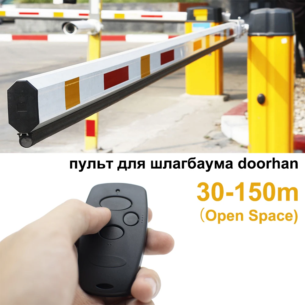 1-20pcs Door Keychain and Barrier for DOORHAN TRANSMITTER-2PRO 4PRO Garage Door Remote Control 433MHz Dynamic Code