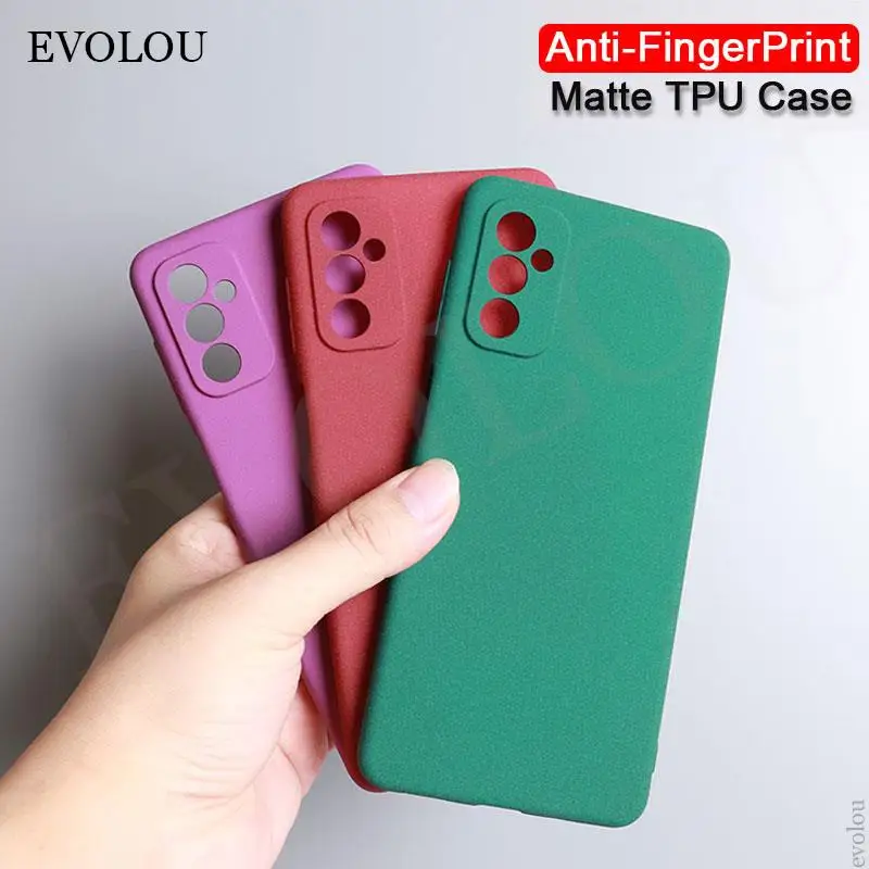 Matte Sandstone Tpu Case For Samsung S24 Ultra S23 Plus S23Fe Slim Silicone Proetction Lens Silicone Cover For Galaxy S24 Plus