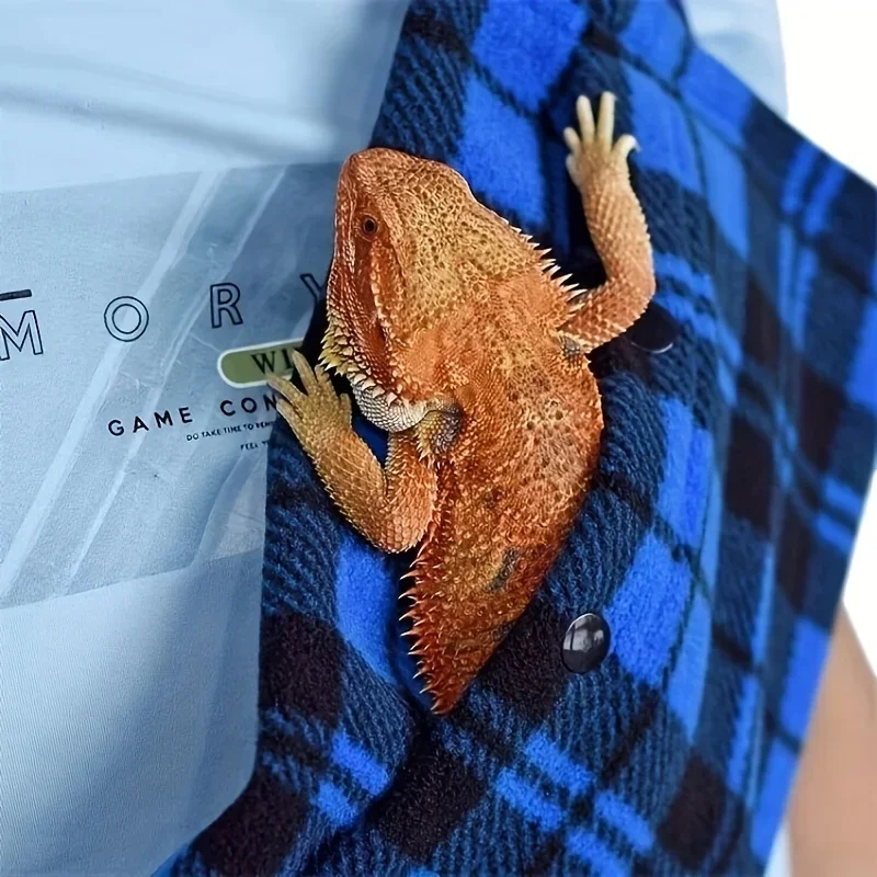 1 Animal Harness Adjustable Comfortable Lizard Reptile Straps Breathable Outdoor Activities reptile harness leash