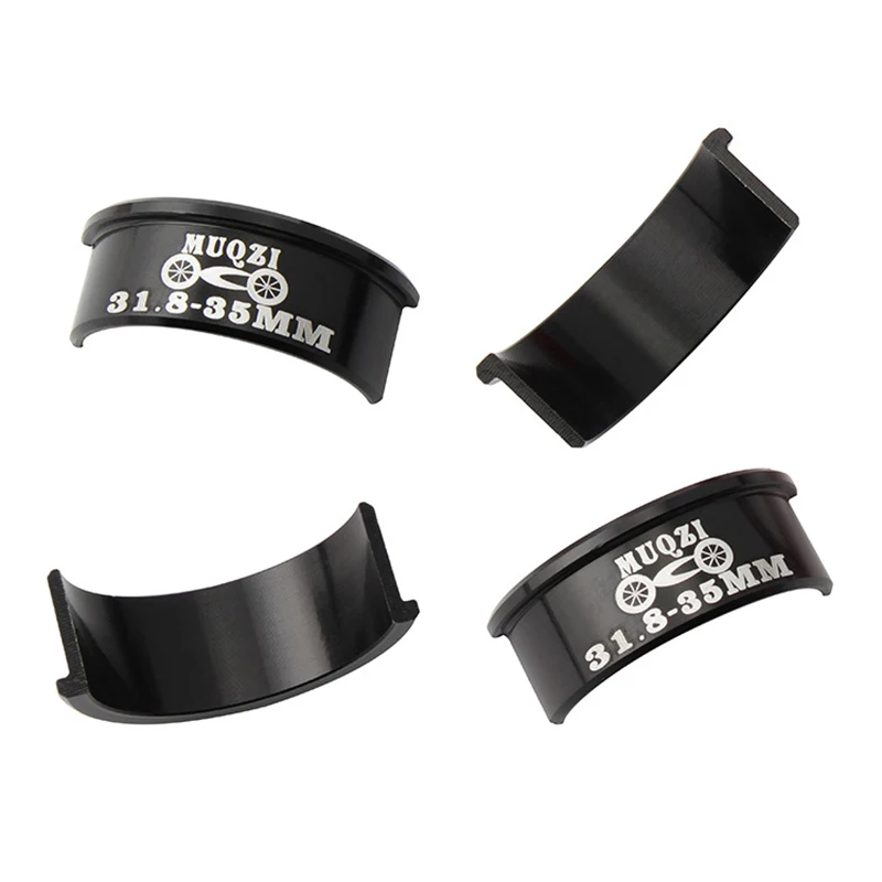 CNC Road Mountain MTB Bike Bar Diameter Reduction Sleeve Shim Aluminum Alloy Bicycle Handlebar Adaptor 25.4/31.8/35mm bicycle accessories bike handlebar adapter