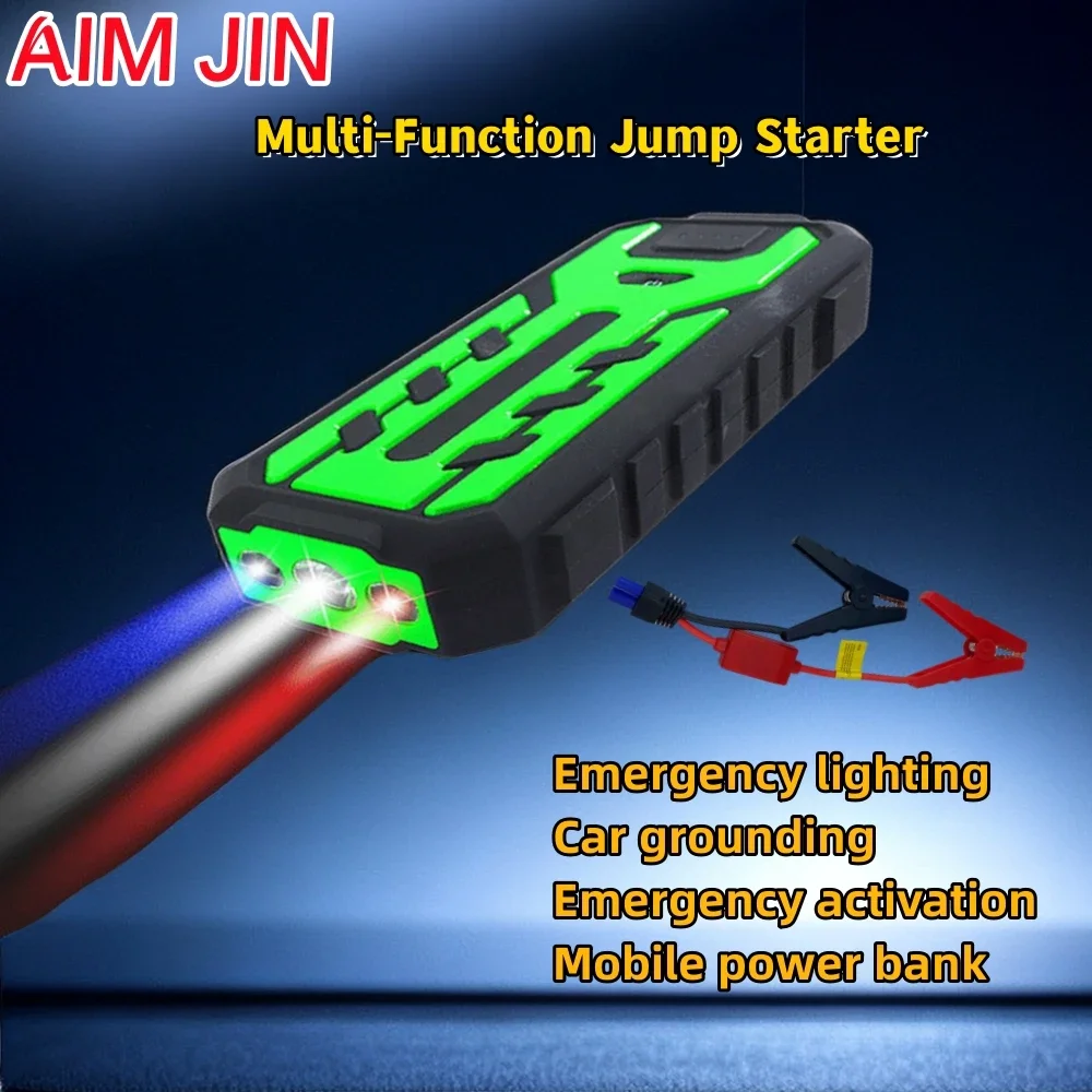 

28000mAh Portable Automotive Jump Starter 12V 400A Start Charging System Booster For Car External Battery Power Bank Air Compres