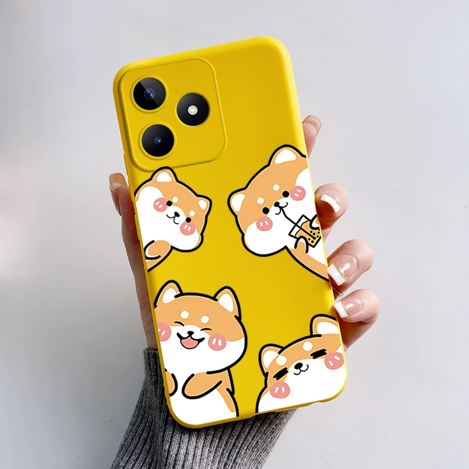 Cute Bear & Frog Silicone Soft Back Cover - Fun Cartoon Case
