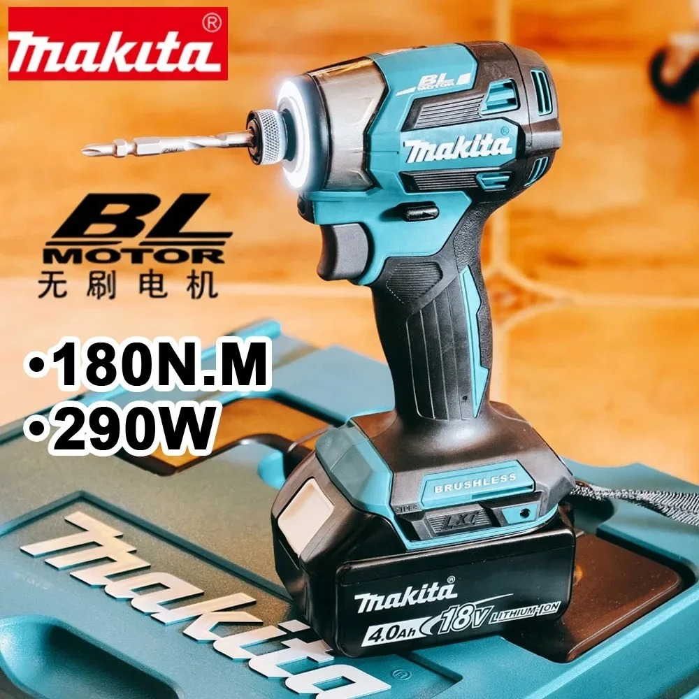 MakitaDTD17318VLXTCordlessImpactDriverBrushlessElectricDrillScrewdriverWood/BoltT1/T2-ModeTwinLEDLight180N·m-AliExpress