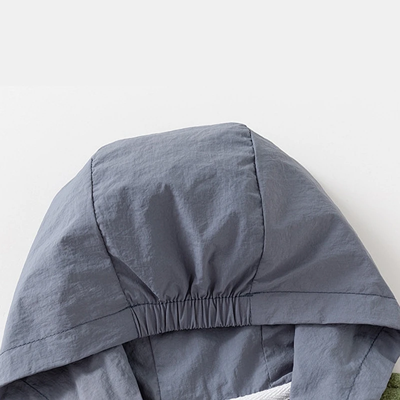 XUANMU Boys Fleece Jacket with Hood Patchwork Full Zip Up Hoodies for Kids Clothes Warm Fall Winter Toodler Coat XB099_viptrois.com