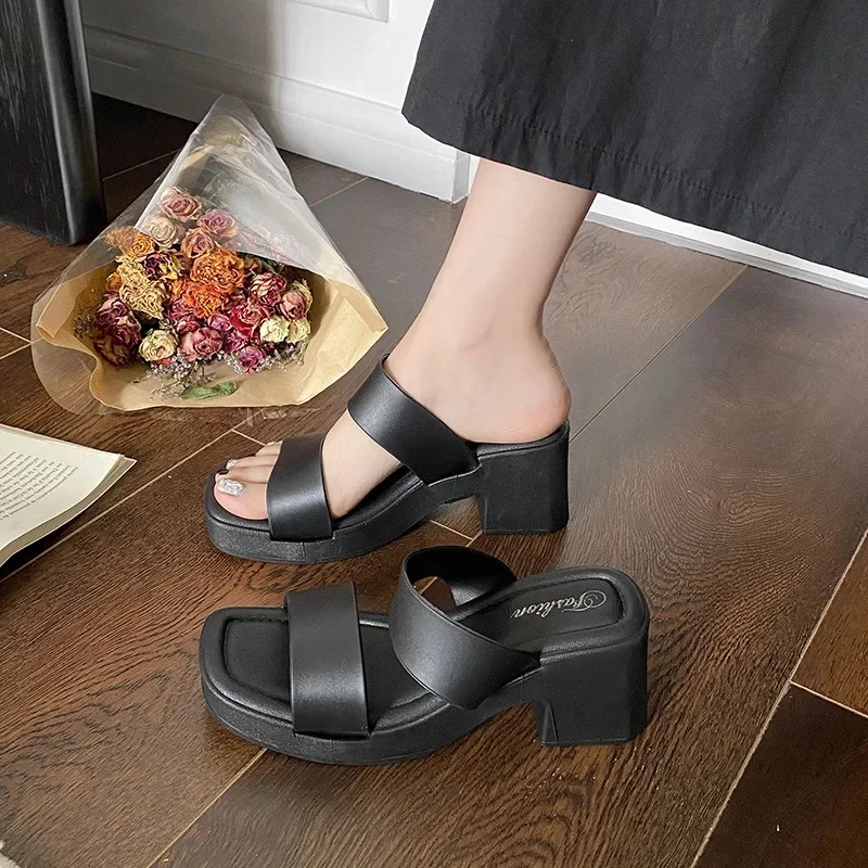 [· Double belt] Black