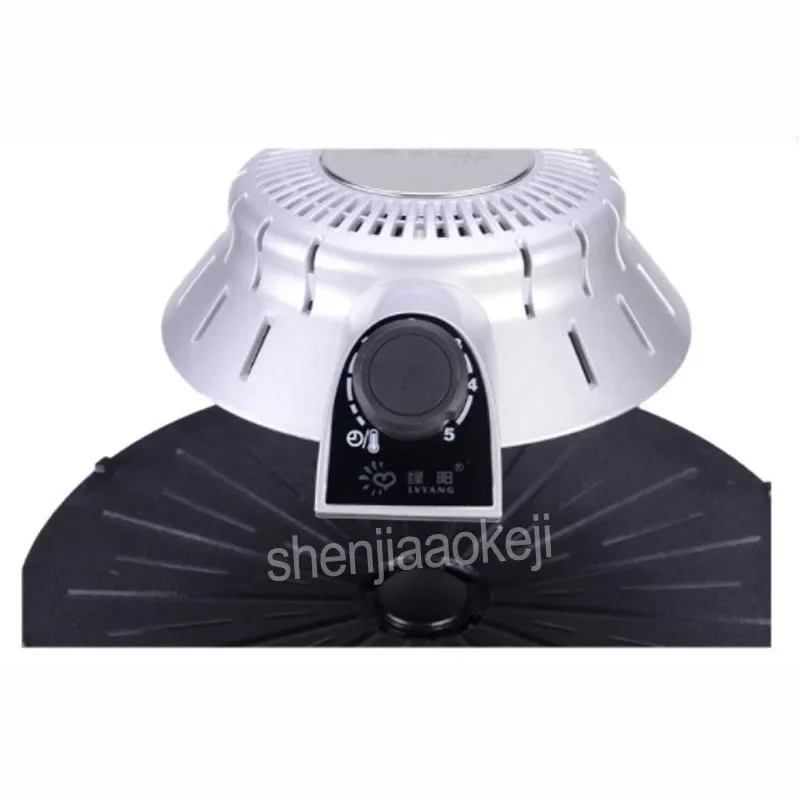 Korean-type Smokeless Electric Baking Pan 3D infrared baking tray Barbecue machine with lamp 110v/220v 1300w 4