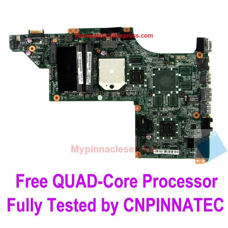 

595135-001 with Quad-Core CPU Motherboard for HP Pavilion DV6 DV6-3000 DA0LX8MB6D1