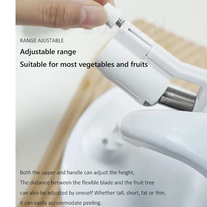 Electric Spiral Potato Peeler Automatic Apple Peeler Smart Vegetable Fruit Peeler Machine Peeling Tool 5