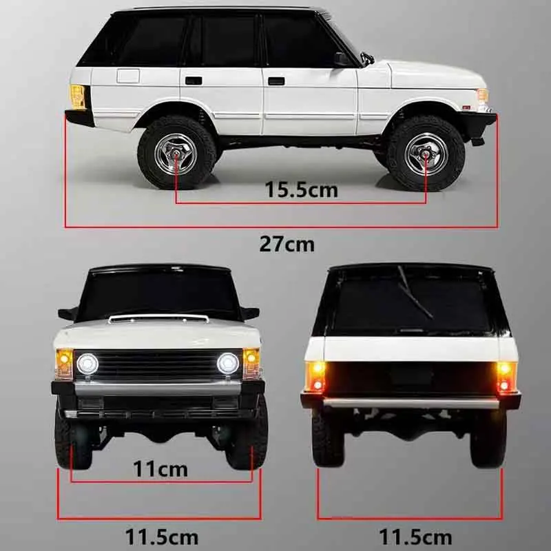 LDRC 18401Pro 브러시리스 모터 4WD LD18401 Pro 원격 제어 오프로드 고속 등반 전문 모델 자동차 성인 장난감 선물