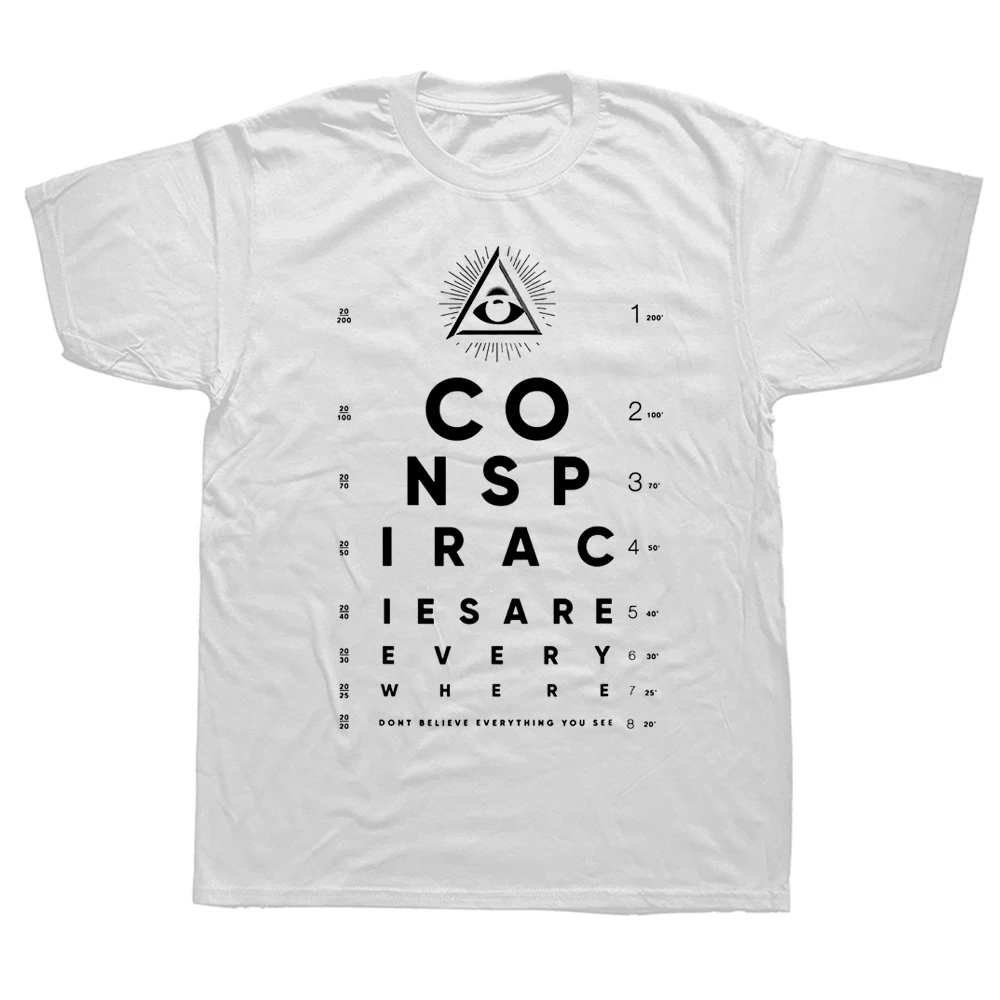 Magliette divertenti con grafico dell'occhio onniveggente, grafiche in cotone, streetwear, a maniche corte, regali di compleanno, stile estivo, t-shirt da uomo_voghion.com