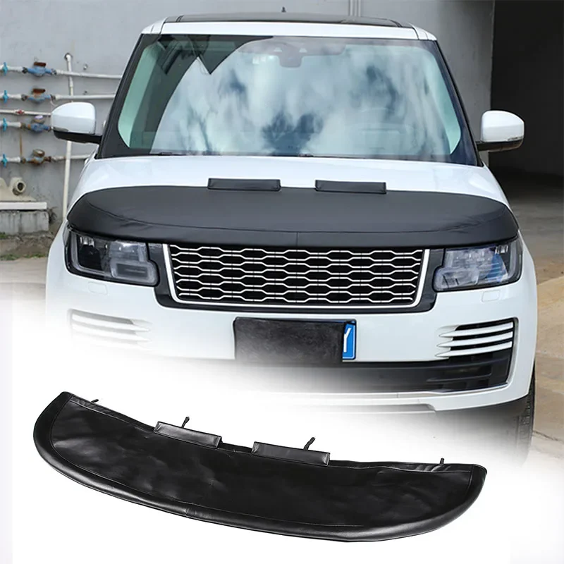 Per Land Rover Range Rover Vogue 2018-2022 Protezione Per Cappuccio In Pelle Protezione Per Pietra Arenaria Accessori Esterni Per Auto