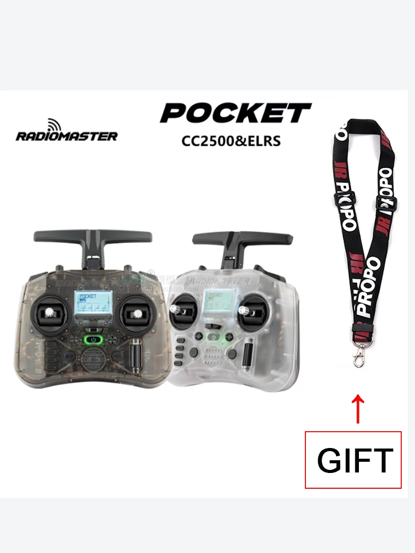 NEW /Radiomaster Pocket ELRS CC2500 Remote Control /strap for gift /RC FPV Racing Model Portable Personalized Protocolent Case 2