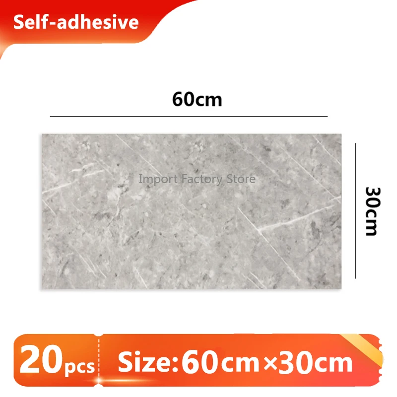 

30cmx60cm Self Adhesive Tile Wall Sticker Home Decor Sticker Covers For Kitchen Cupboard Bathroom Wallpaper Waterproof Wallpaper
