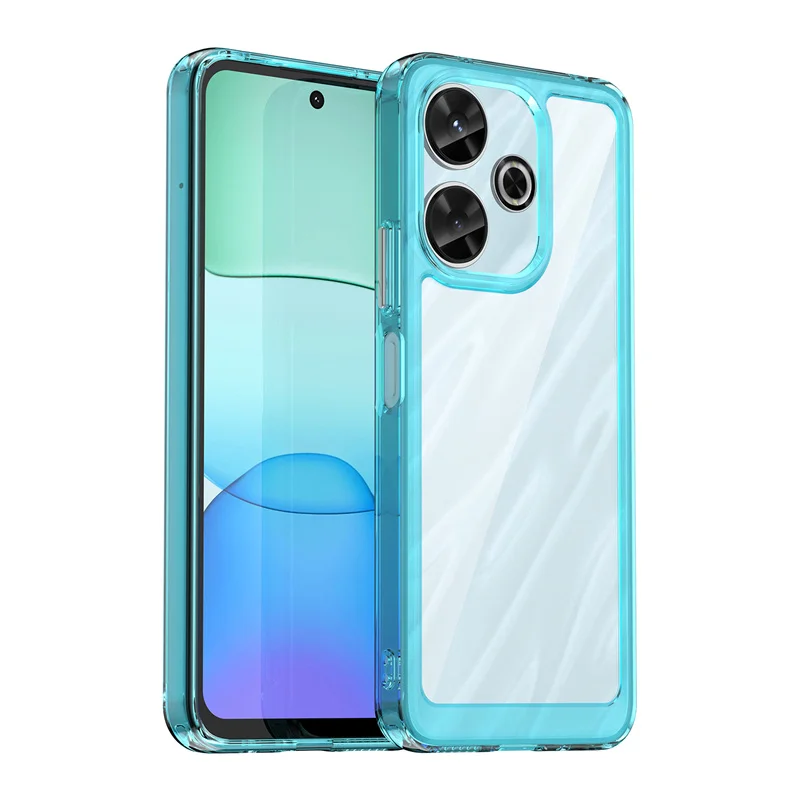 Vibrant Transparent TPU Protective Phone Case