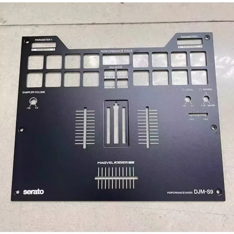 Pioneer DJM-S9 Panel Mixer DJ Player Black Iron Plate Fader Board