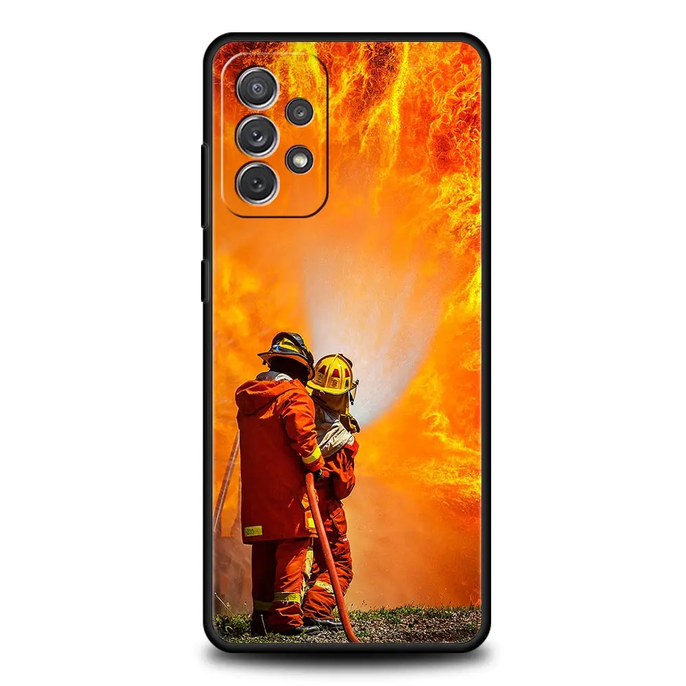 Firefighter Heroes Fireman Protective Phone Case