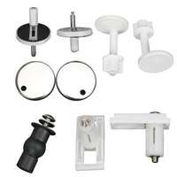 2 Pcs Universal Toilet Lid Screw Toilet Seat Fixing Screwbolts Expansion Screw Kit Toilet Connector Nuts Accessories 2