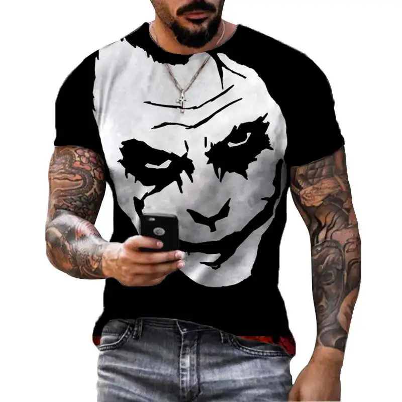 

Веселая футболка с коротким рукавом для мужчин и женщин, футболка с круглым вырезом и коротким рукавом, модная повседневная Летняя футболка...