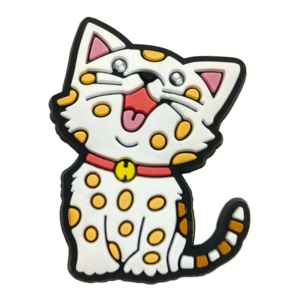 Charming PVC Cat Shoe Accessory