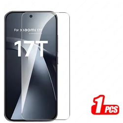 Premium Tempered Glass Screen Protector - Pack of 1 - 4 Pieces for Xiaomi 17T 5G (1 Piece)