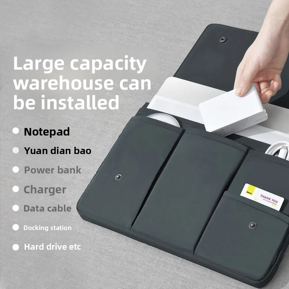 Water-Resistant Multifunctional Laptop Bag and Accessory Case