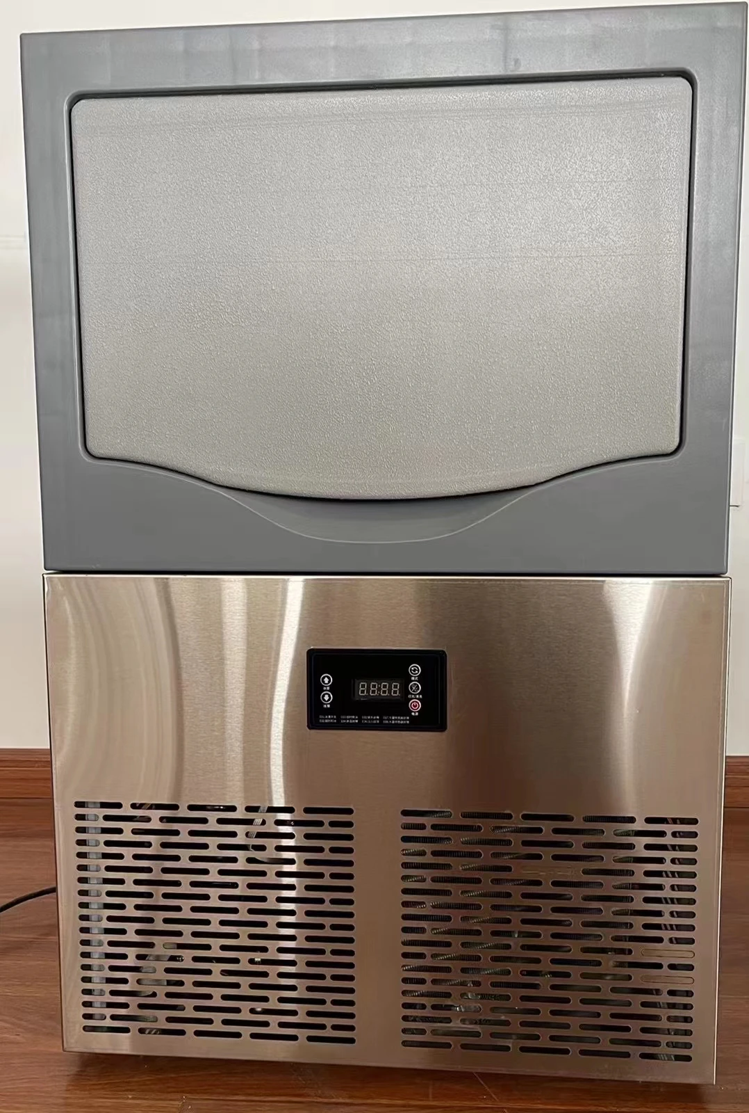 70kg Home Commercial Ice Maker Making Machine Block Ice Machine Automatic Small Cube