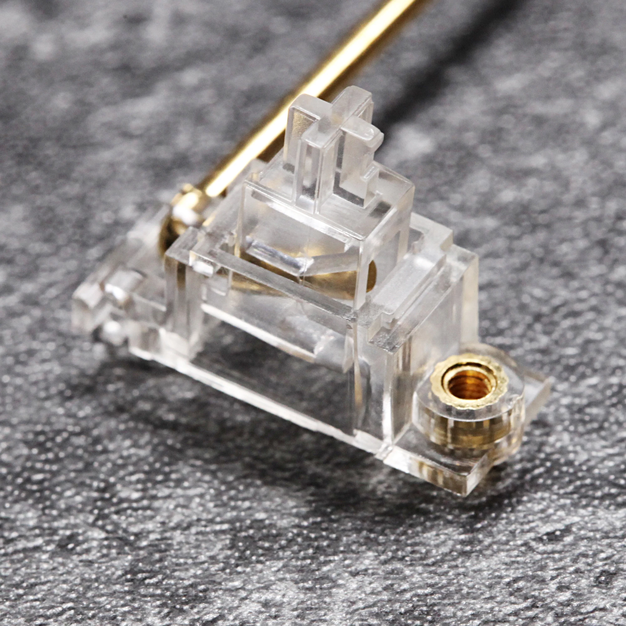Everglide Parafuso Pcb Transparente Banhado a Ouro em Estabilizador para Teclado Mecânico Personalizado Gh60 Xd64 Xd84 6.25x 2x 7x Xd96 Xd87