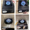 Windproof Gathering Energy Table Gas Single Stove Flame Out Protection Gas Stove for Kitchen 5.2KW Fierce Fire Natural Cooktop 2
