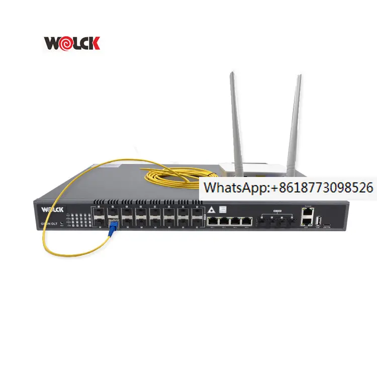 

Wolck FTTH Optical Line Terminal Factory Price 10g OLT 16 Port Pon GPON