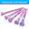 83MM/ 3-1/4 Inches Wooden Golf Tees Colorful Golf Wood Tees Accessories 100 Pack 4