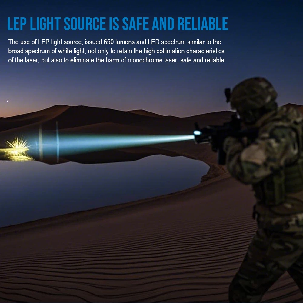 Trustfire T45R Powerful LEP Tactical Flashlight Hunting 21700