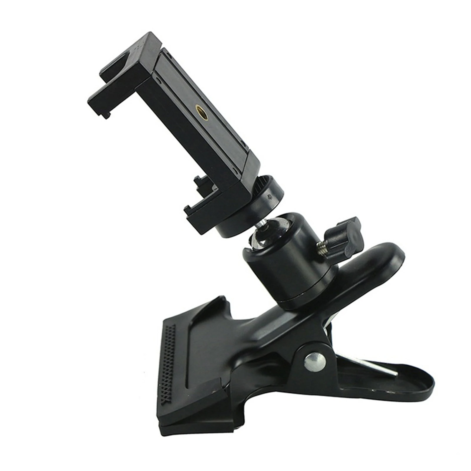 

1Pc Metal Camera Clip Clamp Flash Holder Mount With 360 Swivel Photography Ball Head 1/4" Threaded Screw For Camera Accessories