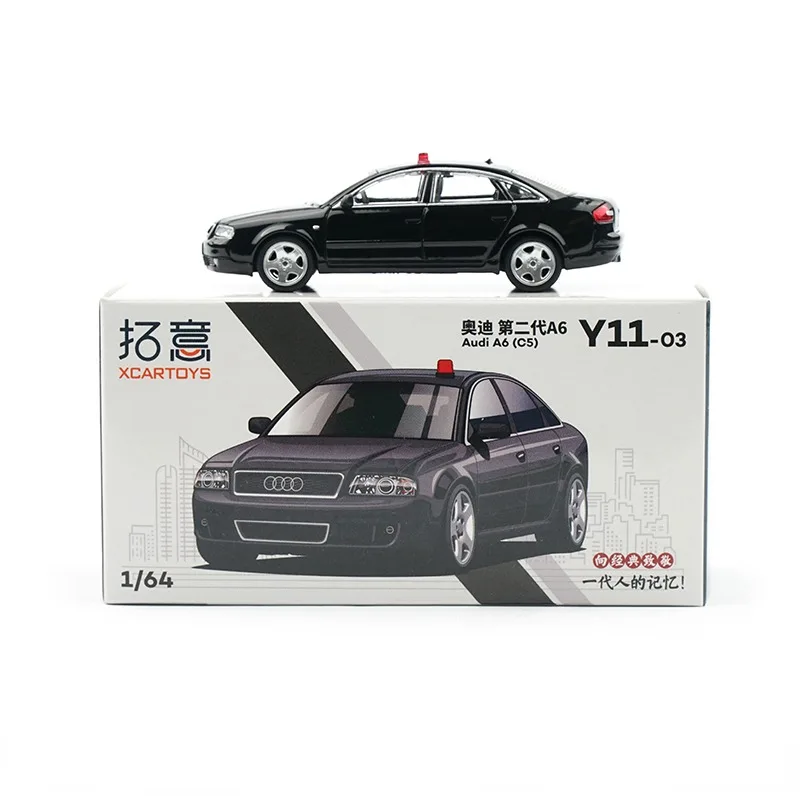 

Tuoyi XCARTOYS Audi A6 (C5) Миниатюрная модель автомобиля, мягкие резиновые шины, корпус из сплава, масштаб 1/64, декоративные украшения для автомобиля, игрушка для мальчика, подарок
