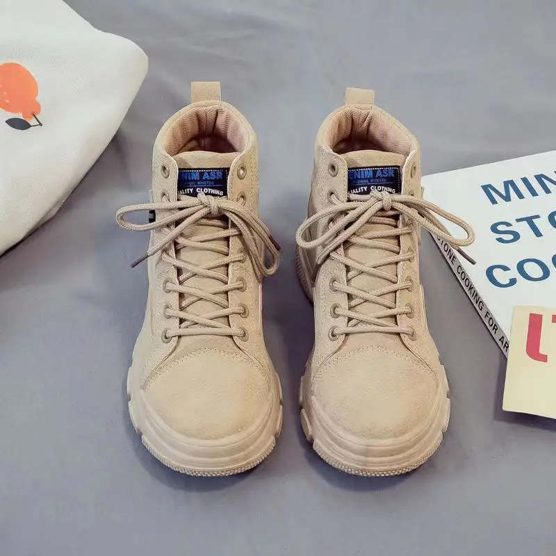 Martin Boots Women's 2022 New Autumn Locomotive Wear-resistant Breathable Travel Pedaling Mountain Non-slip Boots