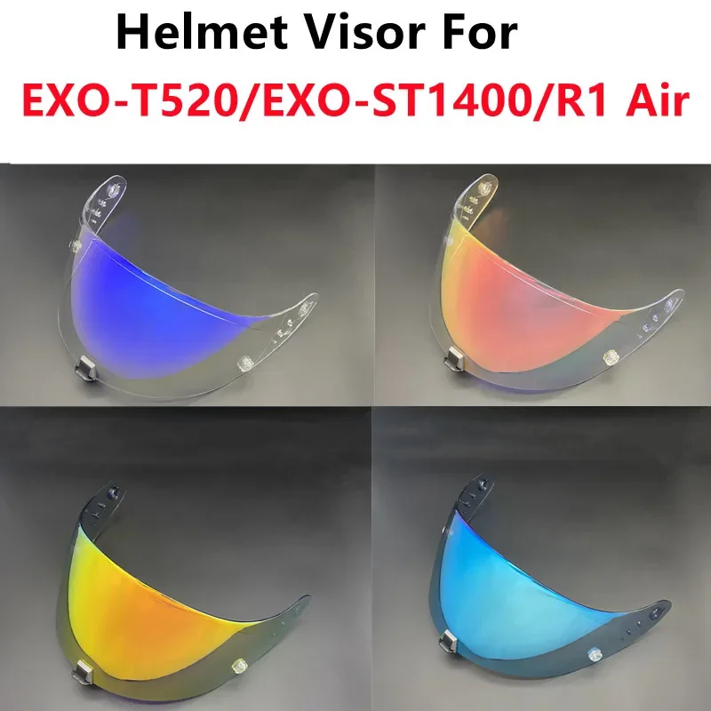 Visiera Casco Per Scorpion Exo-T520/St1400/R1 Visiera Casco Visiera Casco Moto Parabrezza Accessori Casco Impermeabile