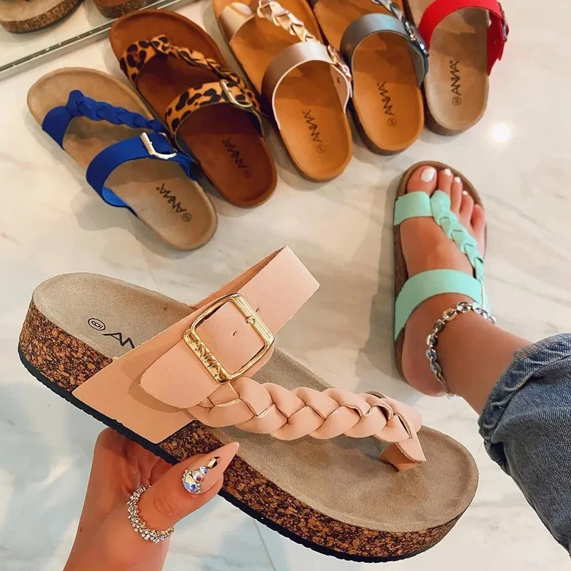 Sandales Tressées Chaussures de Plage pour Femmes main image 1