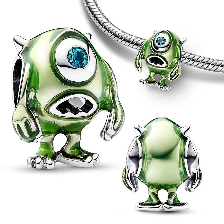 Potdemiel Pure Silver Card Charm Pendant
