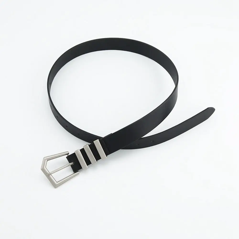 

Versatile Decorative Jeans Women Y2k Metal Buckle Korean Waist Strap PU leather Belt Belt Accessories Female Waistband
